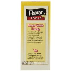 Tone's Spices Vanilla Extract, 1-Ounce Bottles (Pack of 6)