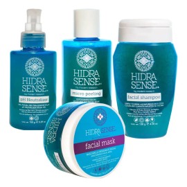 Kit Facial SPA Hidrasense con 4 Productos para el Cuidado de la Piel