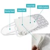 Rblofo Tabletop Ironing Board with Folding Legs, Portable Small Ironing