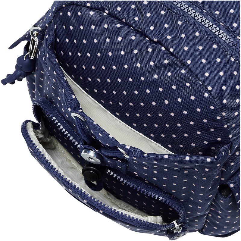 Kipling Backpacks CITY PACK MINI Soft Dot Blue
