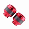 1 Pair of Carbon Fiber Motorcycle Front Fork Frame Sliders