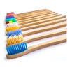 Cepillo De Dientes Bambu Biodegradable Ecologico Adulto 50pz Color Surtido