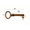 Furniture Key Antique Style Furniture Bronzed Replacement Key Blank Brass