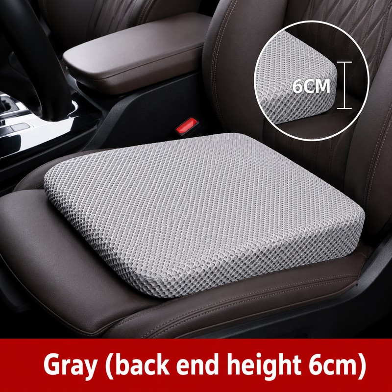 Car Seat Booster Cushion for Driving – Breathable Memory Cotton