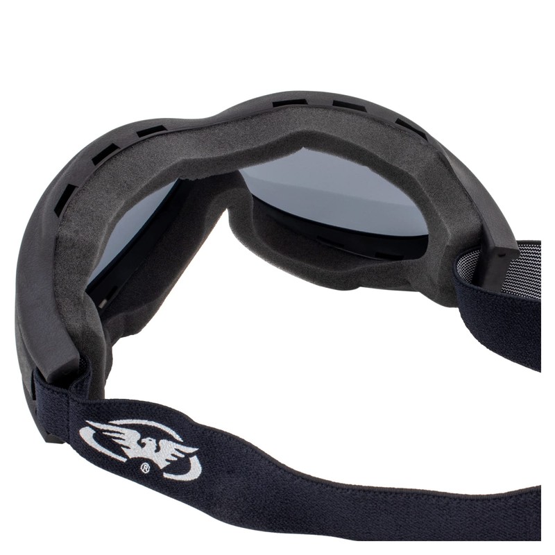Global Vision Big Ben Motorcycle Goggles with Black Frames +