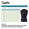 TOPTIE Mens Compression Sleeveless Base Layer, Athletic Workout T-Shirt-White-L
