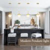 Mccokaige 6 Inch Gold Mid Century Modern Pendant Light Pendants