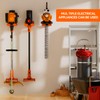 JNIHEEP Garage Organizer Trimmer Rack, Garden Power Tool Hanger Weed