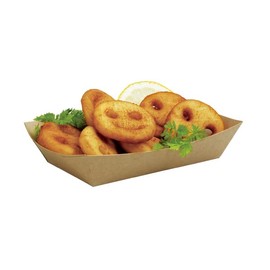 FBAFT101-50 Snack Tray, Small (Craft) 50 Pieces, Made in Japan, Paper, Disposable Takeout, Hot Dogs, Hamburgers, Potatoes