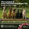 Giant Dog Rope Toys for Extra Large Dogs 2 Pack