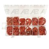 600pc Red Fibre Washers 7/32 5/16 7/16 5/8 9/16 7/8