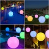 Blibly Floating Pool Lights Solar Powered, 14 inch Pool Lights