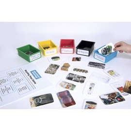 EDUCATIONAL ADVANTAGE Kids Recycling Game in Multicolored - Learning Sorting Toy with 30 Cards - 5+ Years