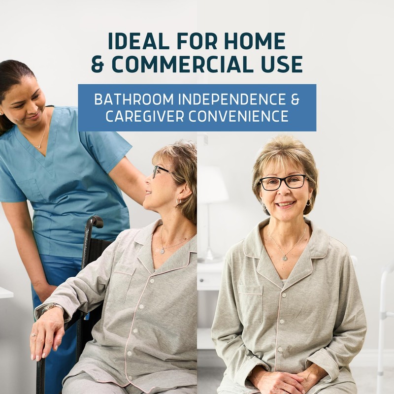 Lunderg Commode Liners with Absorbent Pads - Value Pack Medical
