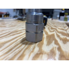 PCI 3/4" Male Flush Face Quick Disconnect Coupler FF12-S1116M