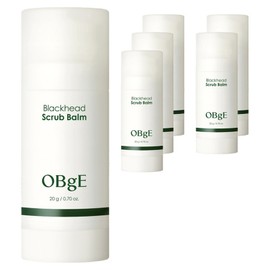 OBge Blackhead Stick Scrub Balm, 20g, 6 pieces, 1 piece / OBge 블랙헤드 스틱 스크럽 밤, 20g, 6개, 1개입