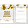 Olivia Samuel 20 x Golden Anniversary Party Invites from A6