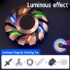 Luminous Fingertip Rotating Toy Stress Reduction and Anxiety Relief Cool
