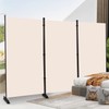 Room Divider 6ft Room Dividers and Privacy Screens, 3 Panel