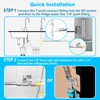 RO to Refrigerator Water Line Kit - 15FT Stainless Flexible