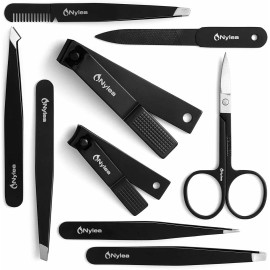Nylea Tweezers Set And Nail Clippers For Men And Women - Sta