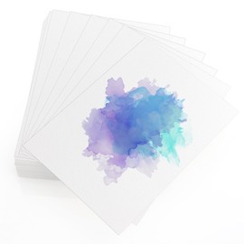 60 Blätter Aquarellpapier 5x7 Zoll 300 g/m², ELEPRUC Aquarellblock Malpapier, Watercolor Wasserfarben, Gouache Papier, DIY Geschenk, Aquarell Postkarten Karten für Studenten Lehrer Künstler Basteln