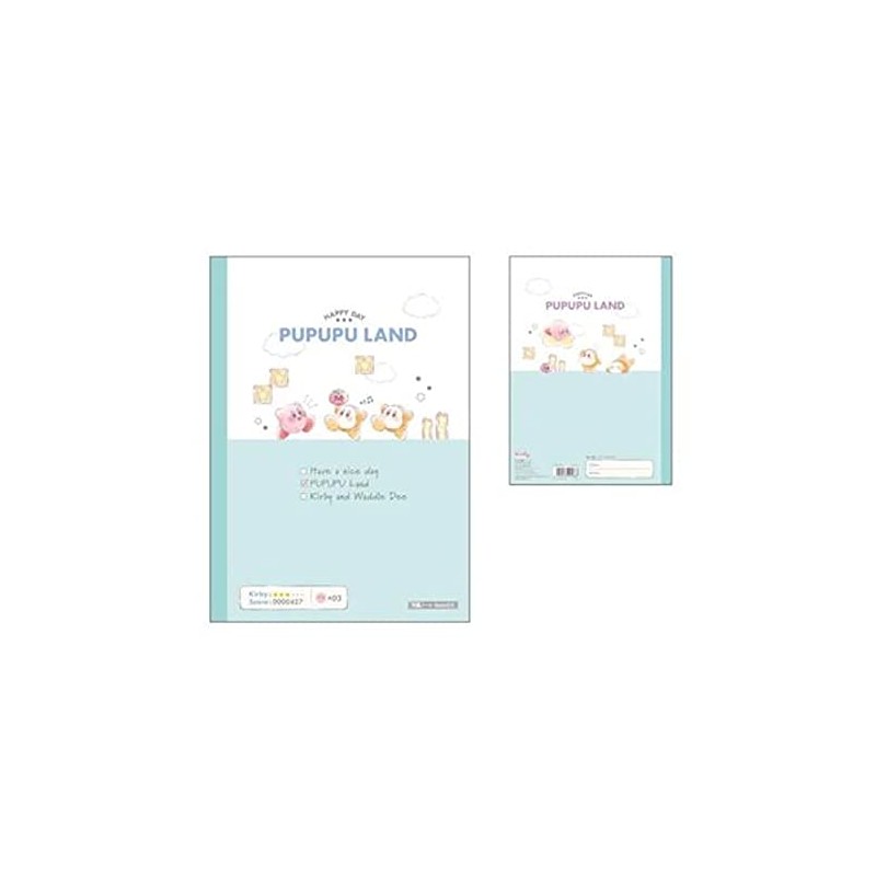 Kirby's Dream Land B5 Square Notebook [PUPUPU STAGE] 5883 Kamio