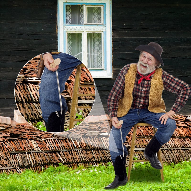 Moxweyeni 2 Pcs Boot Pulls with Handle Boot Hooks Long