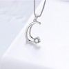 Aurora Tears 925 Sterling Silver 26 Letter Necklaces Initial A