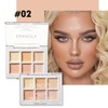 UNYOKE 6 Colors Concealer, Concealer Palette, Concealer Stick, Long Lasting