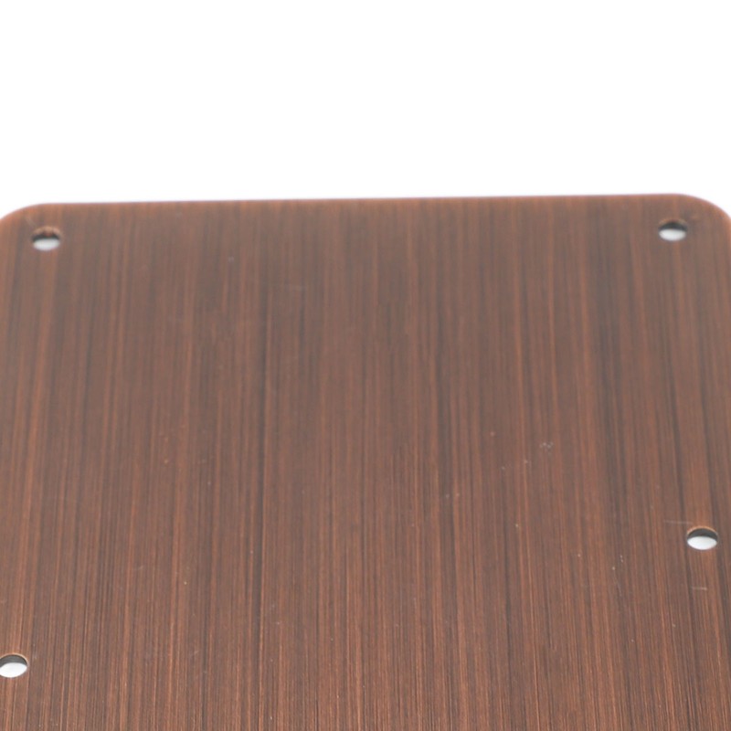 Electric Guitar Rear Backplate Spring Cover Aluminum Alloy Smooth Appearance