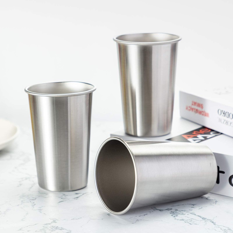 MEWAY Premium Stainless Steel Cups 24 oz Pint Cup Tumbler