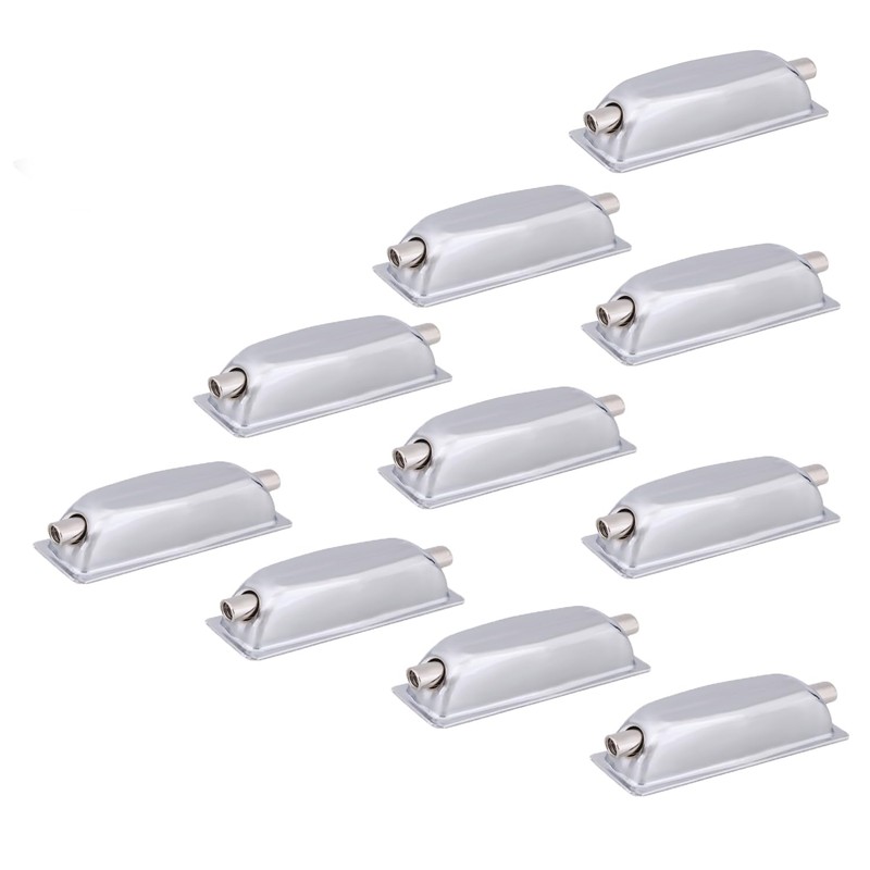 Both Side Drum Claw Hook 10pcs Iron Rectangular Shape Drum