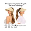 sy soul young Sun Hat Women's Summer Straw Hat Foldable