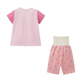 Miki House Hot Bisquets 72-7305-826 Pajamas, Baby Clothes, Kids, Boys and Girls, Pink