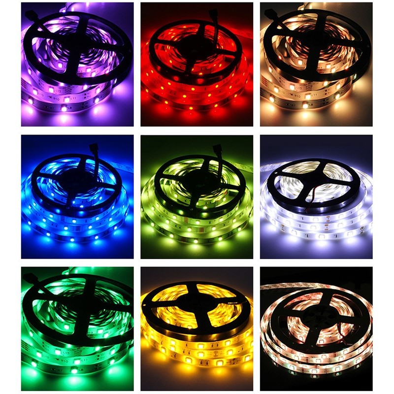 Color Changing 600LED Strip Light Waterproof RGB Light Strip Dimmable