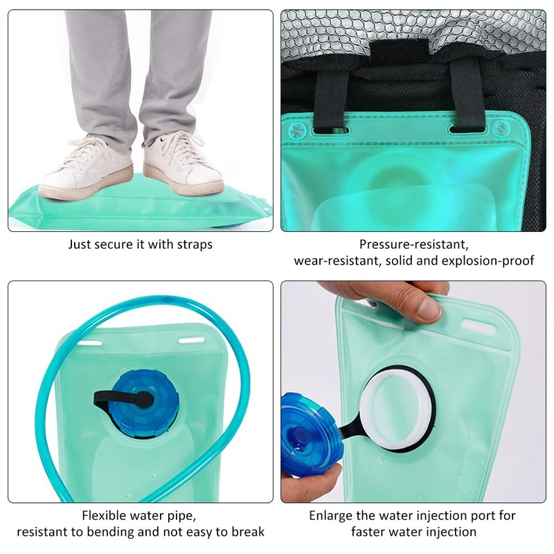 Bavooty Hydration Bladder, 2L Bicycle Hydration Bladder, Water Bladder, Water