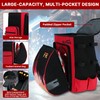 MELOTOUGH Welding Backpack Fire - Resistant Fabric 32.56L Large Capacity