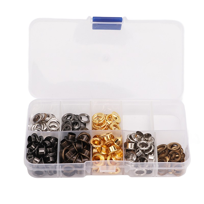 Grommet Tool Kit Sturdy Colorful Plating Easy Installation Metal Grommets