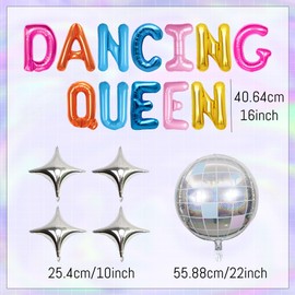 Dancing Queen Decoration Dancing Queen Bachelorette Party Decorations Mamma Mia Disco Party Decors 70s Disco Decoration