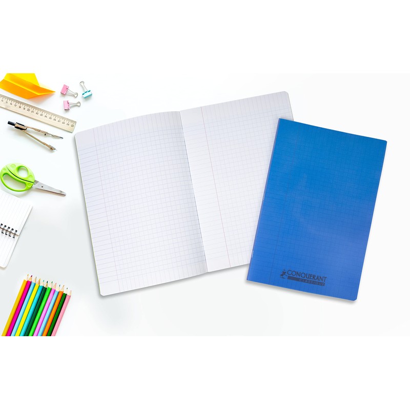 Conquérant Pack of 3 Notebooks 17 x 22 cm 96