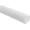 SPARES2GO Vent Hose & Extension Ring Kit Compatible with White