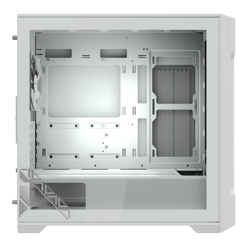 GIGABYTE C102 Glass ICE - White Mid Tower PC Gaming