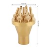 Fdit FNPT 1" DN25 2 Tier Center Straight Fountain Nozzle