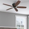 Honeywell Ceiling Fans Glen Alden, 52 inch Classic Flush Mount