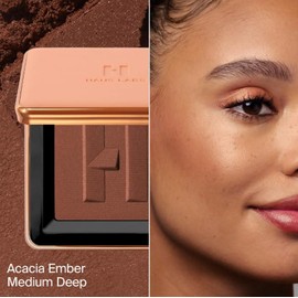 HAUS LABS BY LADY GAGA Power Sculpt Velvet Powder Bronzer - Acacia Ember Medium Deep