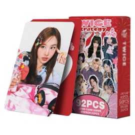 Yuto 92 pcs twice new album Strategy twice postcard lomo cards twice kpop photocards twice Strategy twice postcards twice Strategy twice album lomo cards