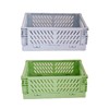 Eabdice Pack of 2 Mini Baskets, Storage Box, Foldable, Plastic