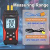 AOOFCMLLC Thermocouple Thermometer, Digital Dual Channels Thermocouple with 4 K-Type