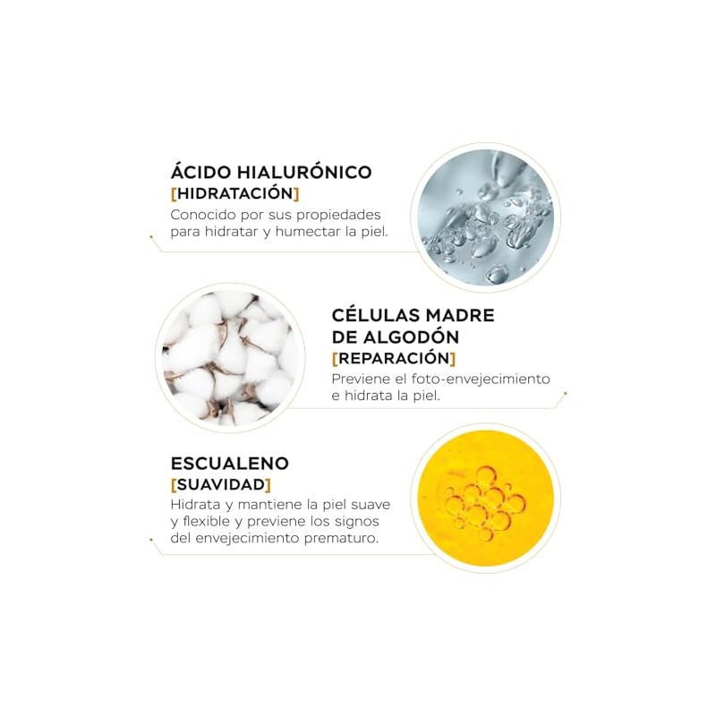Vitasei Sérum Reafirmante Cuello y Escote, Ácido Hialurónico, Escualeno